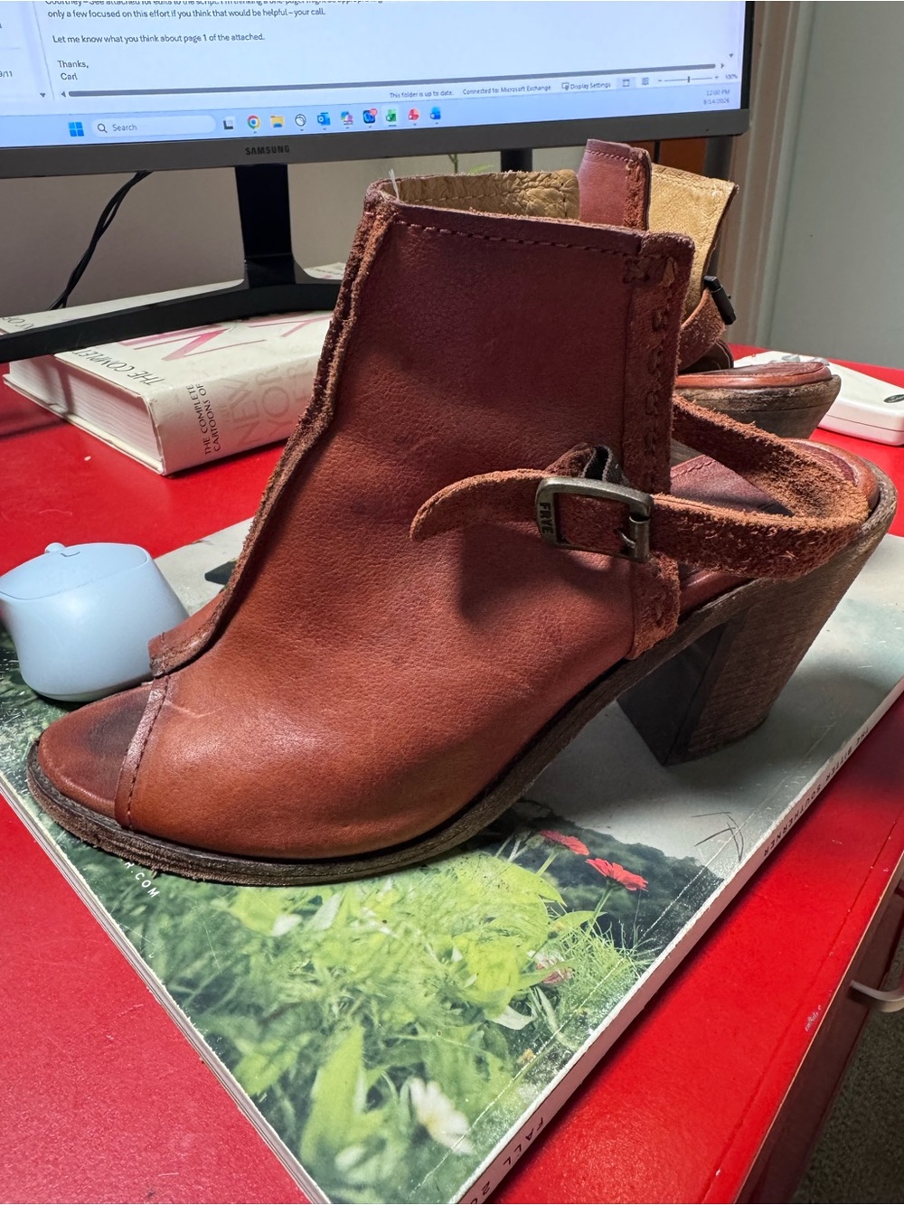 Frye Izzy Artesian Slingback Sandals